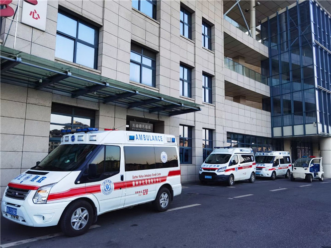 鄂托克前救护车出租服务案例4