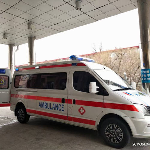 鄂托克前救护车出租服务案例2
